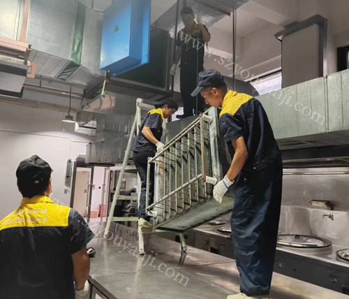 深圳寶安油煙凈化器清洗五步驟(圖2)